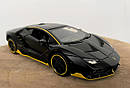 Модель автомобіля Lamborghini LP770 1:32. Звук+горять фари. Металеві ламборджини. Інерційна машинка, фото 7