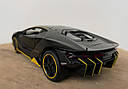 Модель автомобіля Lamborghini LP770 1:32. Звук+горять фари. Металеві ламборджини. Інерційна машинка, фото 9