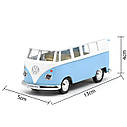 Машинка Volkswagen T1, Модель автомобіля Volkswagen Transporter T1 13х5х4 см, фото 6