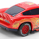 Інерційна машинка Молнія МакКвін з м/ф «Тачки» RESTEQ — металевий автомобіль Lightning McQueen, 8 см, фото 2