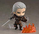 Рухлива фігурка Геральт, статуетка Geralt Nendoroid 10см. Фігурка Witcher 3, фото 4