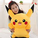 Плюшевий Пікачу RESTEQ, м`які іграшки, плюшева іграшка Пікачу Pokemon 50см, фото 8