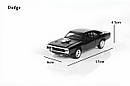 Модель автомобіля Dodge Charger із фільму Форсаж. Додж Чарджер 1:32, фото 10