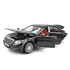 Модель автомобіля Mercedes Benz S600 зменшена 1:32 зі фарами, що світяться, і звуковими ефектами мотора