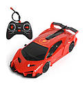 Машинка на радіокеруванні RESTEQ 16×6×4 см — їздить по стелі і стінах, світлові фари, іграшка з дистанційним керуванням, фото 2