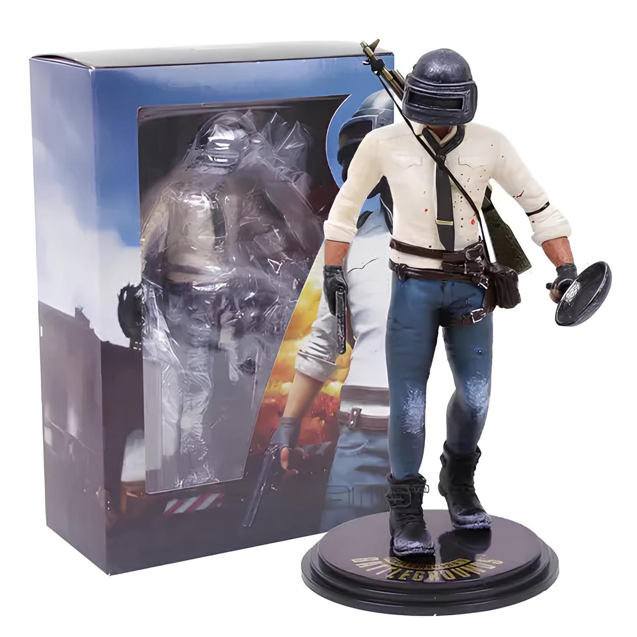 Фігурка PUBG RESTEQ — екшн-фігурка з гри PlayerUnknown's Battlegrounds, 17 см, з аксесуарами, подарункова коробка, фото 1