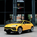 Модель автомобіля Lamborghini Urus Maisto 1:24 — металева колекційна машинка з відкривними дверима та гумовими колесами, фото 2