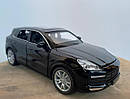 Металева модель Porsche Cayenne 1:32 — інерційна машинка зі звуком і світлом, відкриваються двері, фото 8
