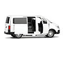 Модель автомобіля Volkswagen Multivan. Металева машинка, інерційна машинка Фольксваген Мультивен 1:32, фото 3