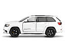 Модель автомобіля Jeep Grand Cheroke. Металева машинка Джип Гранд Черокі 1:32. Горять фари, звук двигуна, фото 5