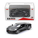 Модель автомобіля Bugatti La Voiture Noire. Металева інерційна машинка Бугатті 1:32, фото 9