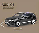 Модель автомобіля Audi Q7. Металева машинка Audi Кю7 1:32. Горять фари, звучить двигун, фото 4