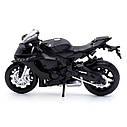 Модель мотоцикла Yamaha YZF-R1 масштаб: 1:18. Іграшковий мотоцикл Ямаха Р1 чорний, фото 4