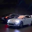 Модель автомобіля Porsche Panamera масштаб: 1:32. Іграшкова машина Порш Панамера рожевого кольору, фото 4