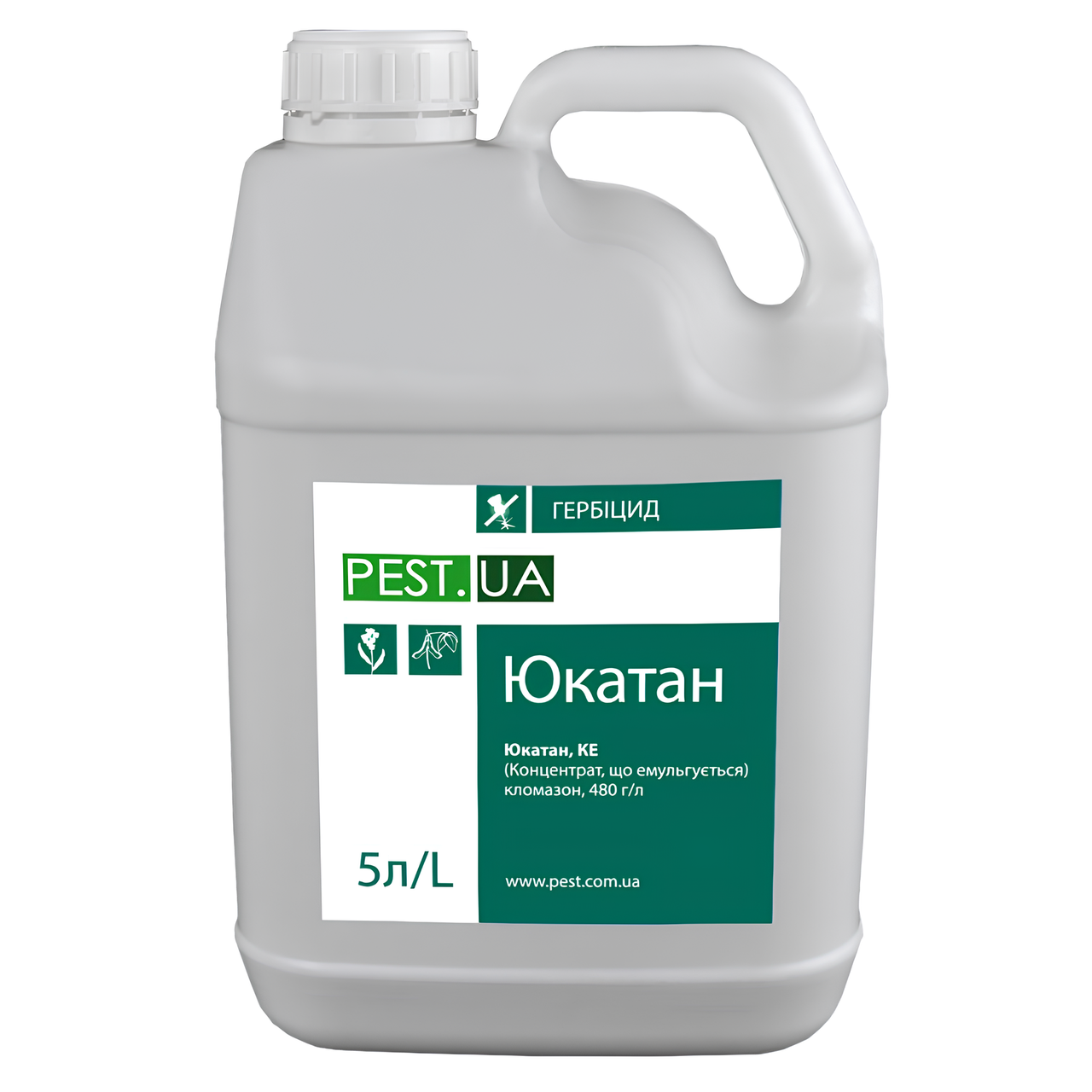 Гербіцид Юкатан (Кломазон 480 г/л) Pest.ua 5 л, фото 1