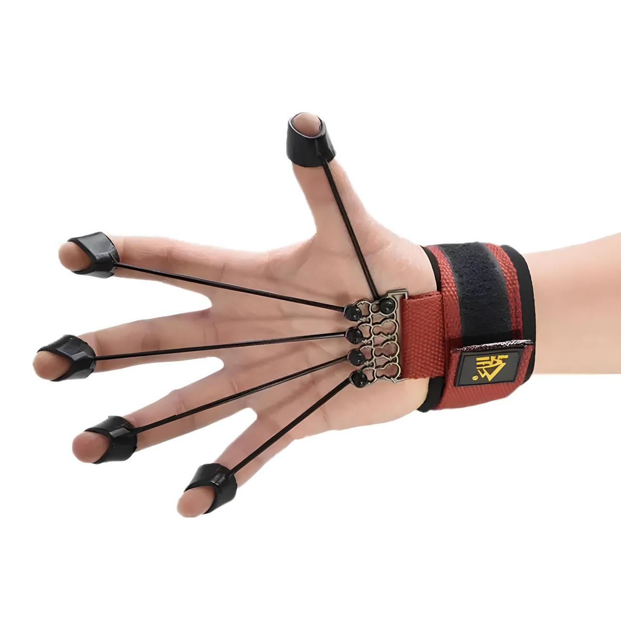 Тренажер для пальців рук RESTEQ, навантаження 27 кг. Тренажер для розгинання пальців. Тренажер для реабілітації рук. Еспандер для, фото 1