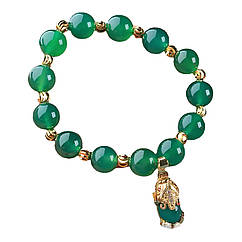 Браслет із зеленого нефриту RESTEQ — стильний аксесуар з натуральним каменем для внутрішньої гармонії, впевненості та захисту