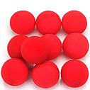 Червоний м’яч-губка для трюків RESTEQ — набір із 10 поролонових м’ячиків для фокусів та ілюзіоністів, діаметр 45 мм, фото 4