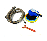 Пневмошліфмашинка ексцентрикова 125 мм з пилозбірником Silver S10481, фото 2