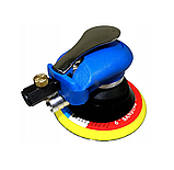 Пневмошліфмашинка ексцентрикова 125 мм з пилозбірником Silver S10481, фото 3