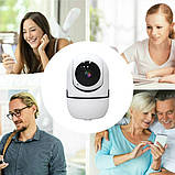 Інтелектуальна WiFi IP-камера відеоспостереження ICAM365 з автостеженням, нічним баченням, мікрофоном та записом на карту пам’яті, фото 4