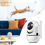 Інтелектуальна WiFi IP-камера відеоспостереження ICAM365 з автостеженням, нічним баченням, мікрофоном та записом на карту пам’яті, фото 6