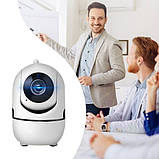 Інтелектуальна WiFi IP-камера відеоспостереження ICAM365 з автостеженням, нічним баченням, мікрофоном та записом на карту пам’яті, фото 7