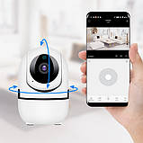 Інтелектуальна WiFi IP-камера відеоспостереження ICAM365 з автостеженням, нічним баченням, мікрофоном та записом на карту пам’яті, фото 8