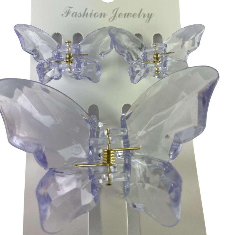 Набір заколок для волосся Hair Clip Set Crystal Violet 1*8cm/2*4cm, фото 1