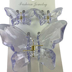 Набір заколок для волосся Hair Clip Set Crystal Violet 1*8cm/2*4cm