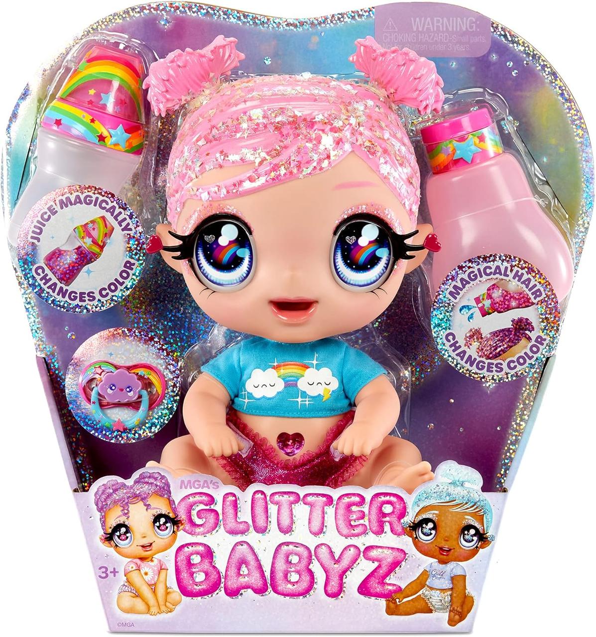 Лялька Глітер Бебіс Мрійник MGA Glitter Babyz Dreamia Stardust Baby