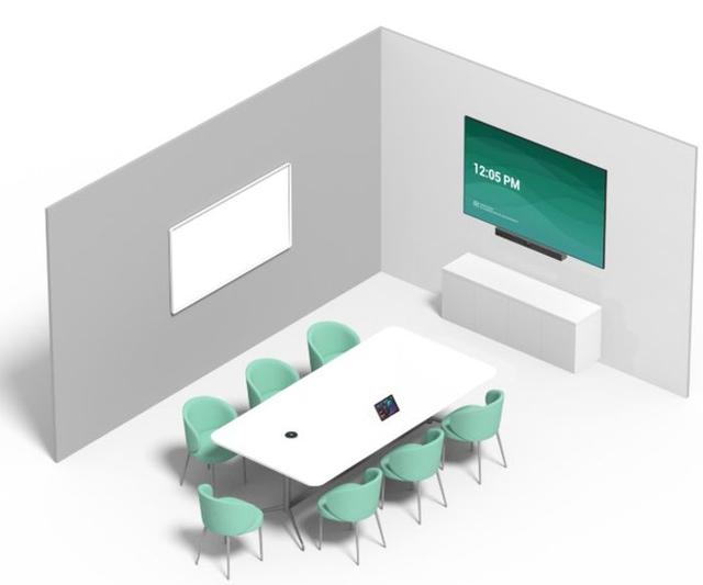 Беспроводной микрофон Yealink VCM36-W и видеобар MeetingBar A40