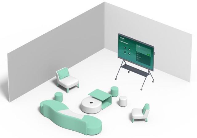 VCM36-W и интерактивная панель для видеоконференций Yealink MeetingBoard