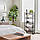 Етажерка на колесах Modern Home 5 ярусів 44 х 25 х 101 см (M50288-5BL) Чорна, фото 8