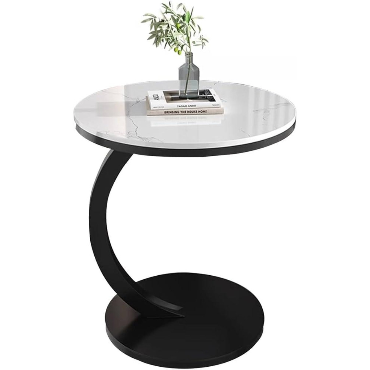 Стіл журнальний Modern Home 40 х 40 х 62 см (M50275-W) Білий