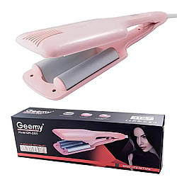 Плойка на три хвилі 45Вт, 170-220С, від мережі, GM-2831 / Плойка потрійна / Плойка для волосся