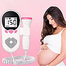 Детектор серцебиття плода, на батарейках, 3,0МГц, XL-1311 / Доплер фетальний / Портативний доплер, фото 2