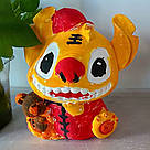 Дитячий набір для малювання «Стітч» +12 фарби (12 кольорів), 23 см / Розмальовка фігурки / Фігурка для розмальовки, фото 6