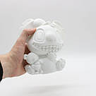 Дитячий набір для малювання «Стітч» +12 фарби (12 кольорів), 23 см / Розмальовка фігурки / Фігурка для розмальовки, фото 9