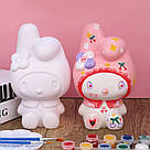 Набір для творчості "Мелоді" 16см, з фарбами (12 кольорів) / Дитячий набір для розфарбовування, фото 2