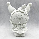 Набір для творчості "Куромі" + фарби (12 кольорів), 18см, DIY / Фігурка для розфарбовування, фото 3