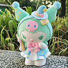 Набір для творчості "Куромі" + фарби (12 кольорів), 18см, DIY / Фігурка для розфарбовування, фото 6