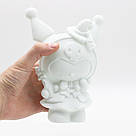 Набір для творчості "Куромі" + фарби (12 кольорів), 18см, DIY / Фігурка для розфарбовування, фото 8