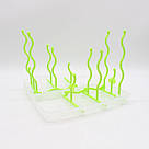 Сушарка для дитячих пляшок та сосок, 12 тримачів / Сушарка для сосок / Стійка для сушіння дитячих пляшок, фото 5