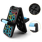 Складна дошка для віджимань з еспандерами, WALALLA / Тренажер ля віджимань / Платформа для вправ, фото 3