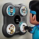 Настінний боксерський тренажер + рукавички, 27х27см / Боксерська мішень з підсвічуванням і музикою, фото 2