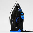 Парова праска з керамічною підошвою 320мл, 2200Вт, від мережі, СВ-7446 / Електрична праска / Електропраска з парою, фото 5