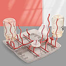 Сушарка для дитячих пляшечок та сосок (12 тримачів), MA292 / Універсальна сушарка для сосок, фото 2