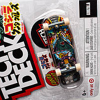 Фінгерборд Tech Deck Santa Cruz Skateboards x Godzilla USA Target Exclusive 32 мм, фото 4