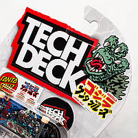 Фінгерборд Tech Deck Santa Cruz Skateboards x Godzilla USA Target Exclusive 32 мм, фото 5